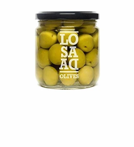 Aceitunas Losada - Aceituna Manzanilla con hueso 345 g - Caja de: 8 unidades
