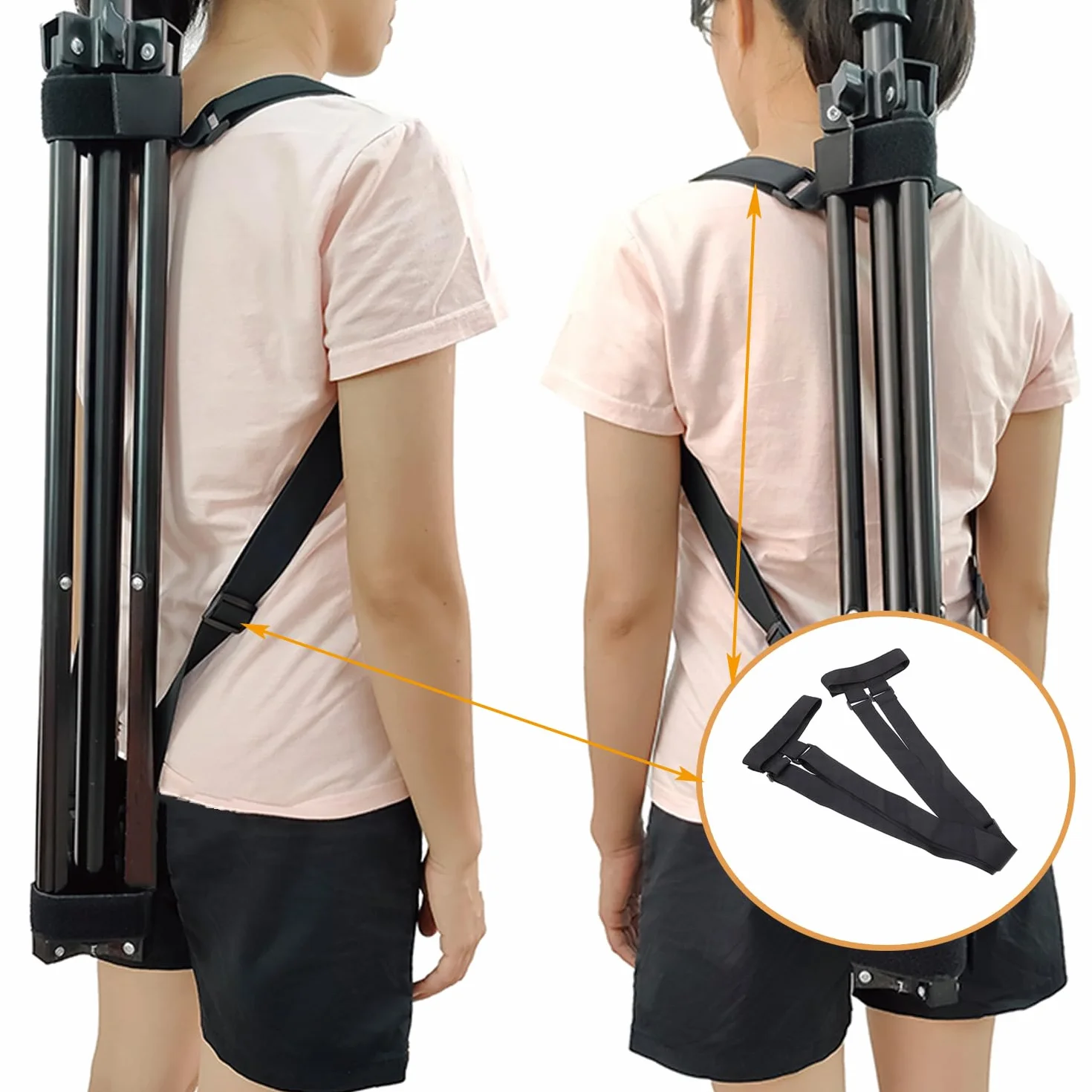 Bolsa Longboard Principiantes Correa Ajustable Mochila Snowboard Monopatín Hombro Skateboard