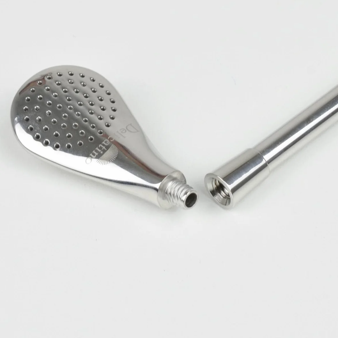 Bombilla Premium de Acero Inoxidable - Accesorio para Mate de 19 cm con Filtro y Acabado Pulido de Alto Brillo - Incluye Cepillo de Limpieza