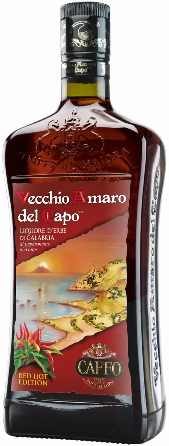 Vecchio Amaro del Capo Caffo Liquore Red Hot Edition 35% Vol. 0,7l