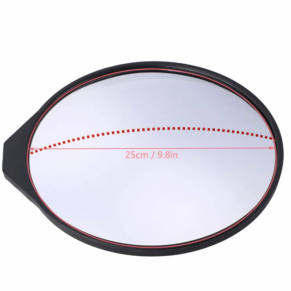 VGEBY Espejo de práctica de Golf 360 Grados Gran Angular Ayuda de Entrenamiento Acero Inoxidable Columpio Completo Poniendo Espejo Convexo