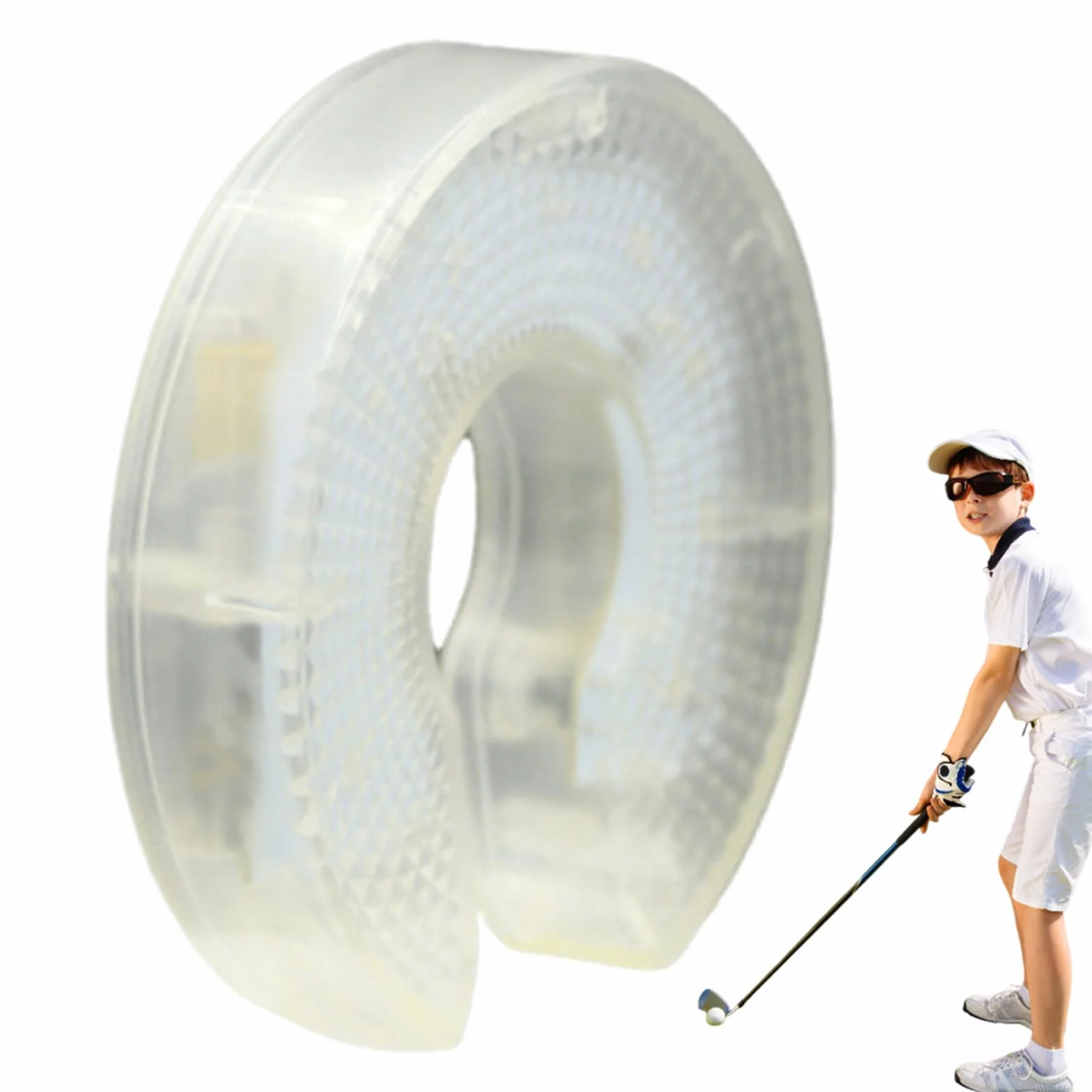 Luces LED de agujero de golf, lámpara de copa, policarbonato ABS, iluminación multicolor, herramienta de práctica nocturna para fiestas