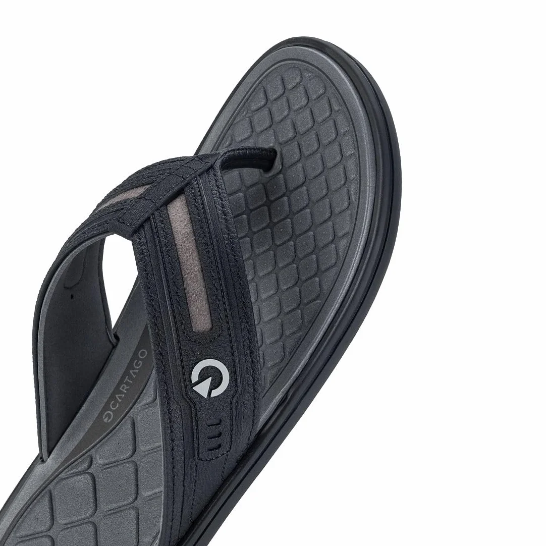Cartago Veneto II Thong AD 39.5 EU AW279 Black Black Grey