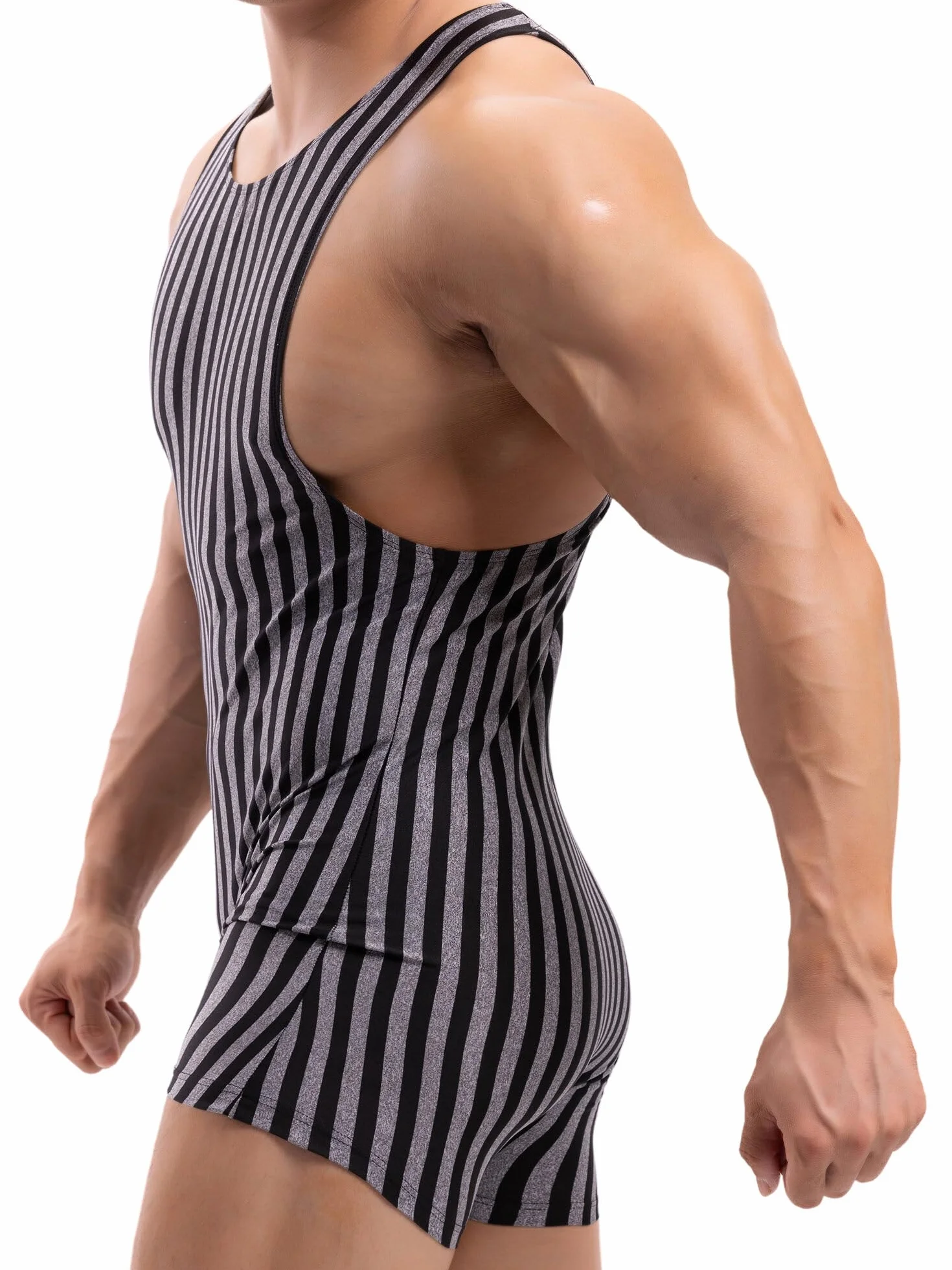 SEAUR Body de lucha libre para hombre transpirable deportes