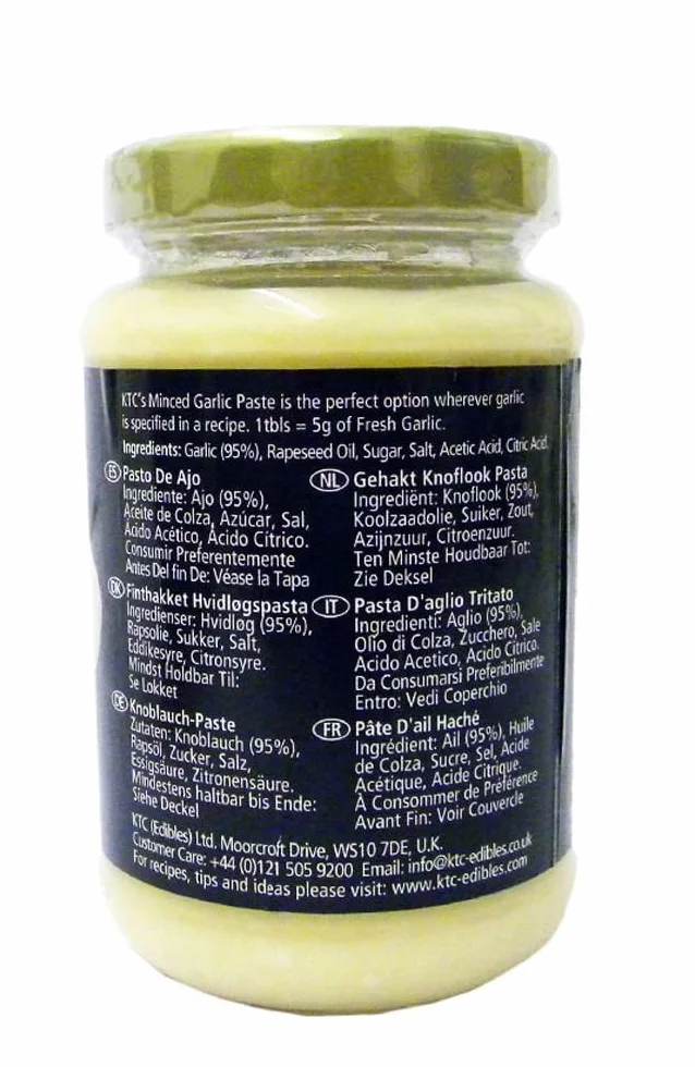 KTC - Salsa de ajo - 210 g