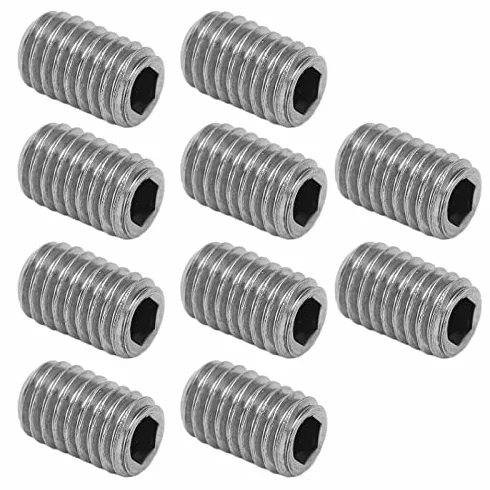Acero Inoxidable 304 Juego de Tornillos de Aleta de Tabla de Surf M5 10 Piezas