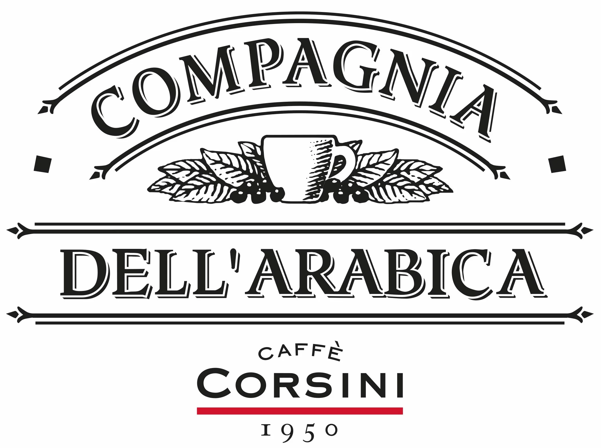 Caffè Corsini - Café en Grano 3x250g Compagnia Dell’Arabica Mix Brasil/Colombia/India, Mono Origen, 750g en Total. (Paquete de 2)