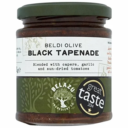 Belazu 170g Tapenade Negro (Paquete de 2)