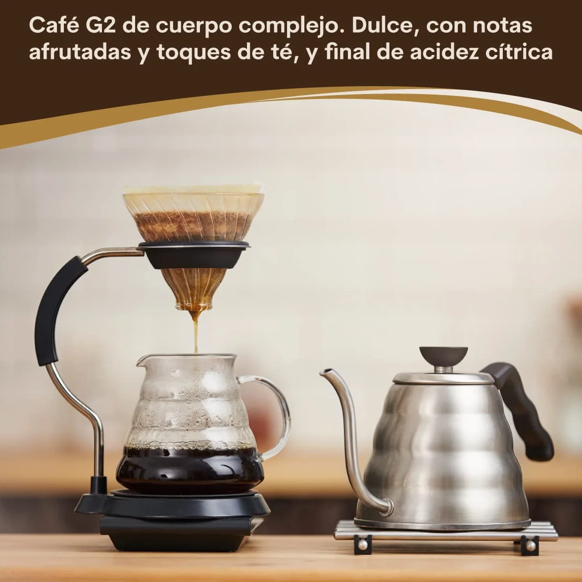 Café Platino Aborigine - Café Molido de Etiopía Sidamo Tostado 250g - 100% Arábica G2