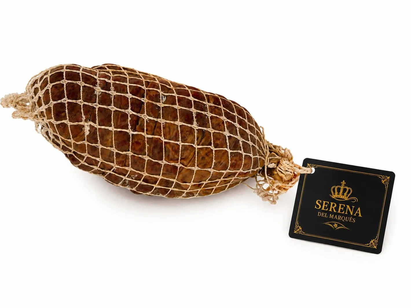 SERENA DEL MARQUÉS Morcón Ibérico 1Kg Embutido Ibérico Curado Pieza Entera