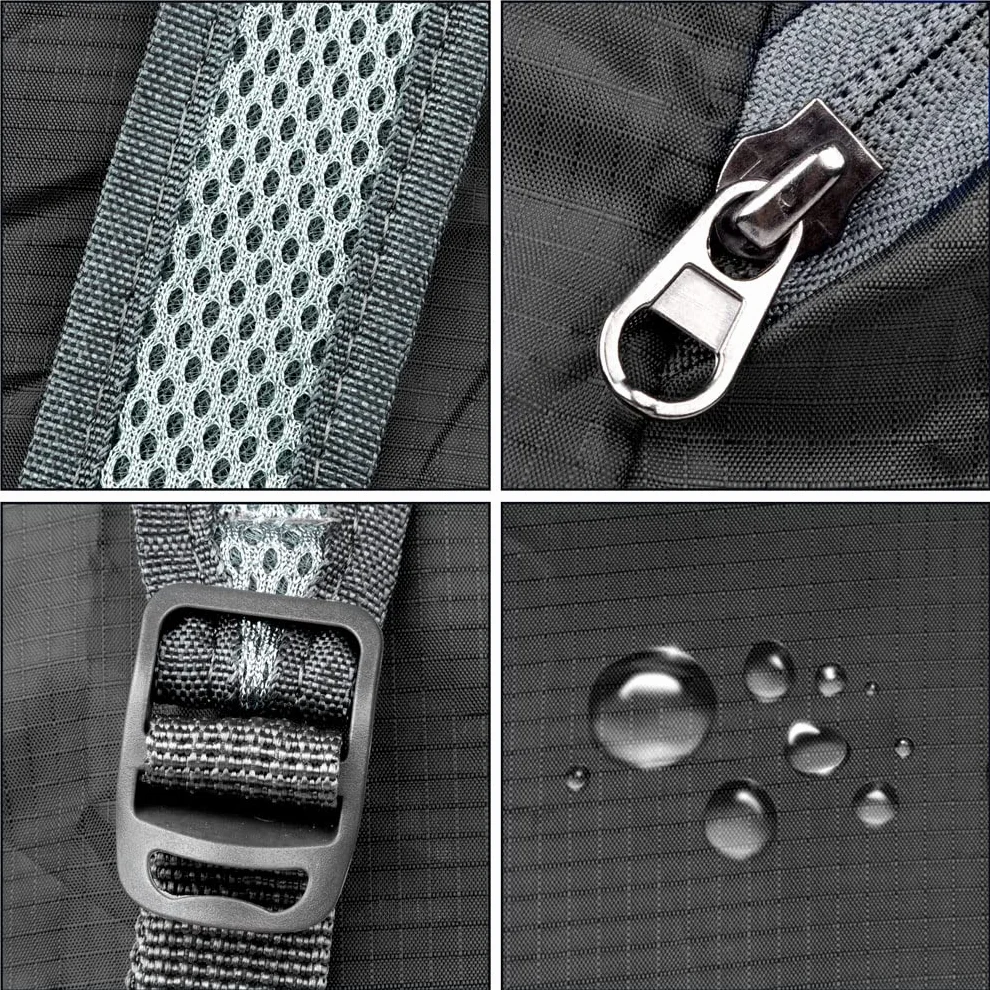 Mochilas plegables ultra ligeras resistentes al agua para viajes camping escalada