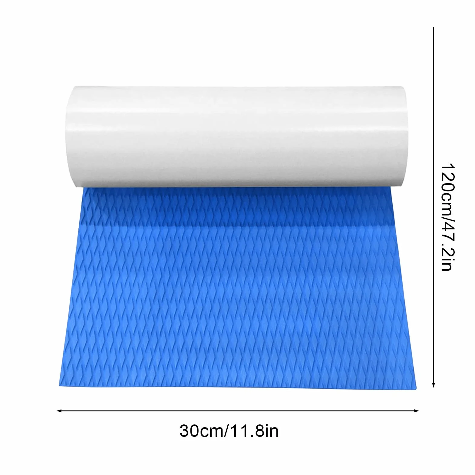 Almohadilla de Tracción para Kayak 120x30cm EVA Antideslizante Autoadhesiva