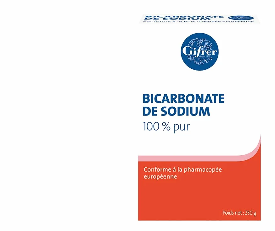 GIFRER Barbonato de sodio de calidad farmacéutica, 100 % puro, lote de 3 x 250 g