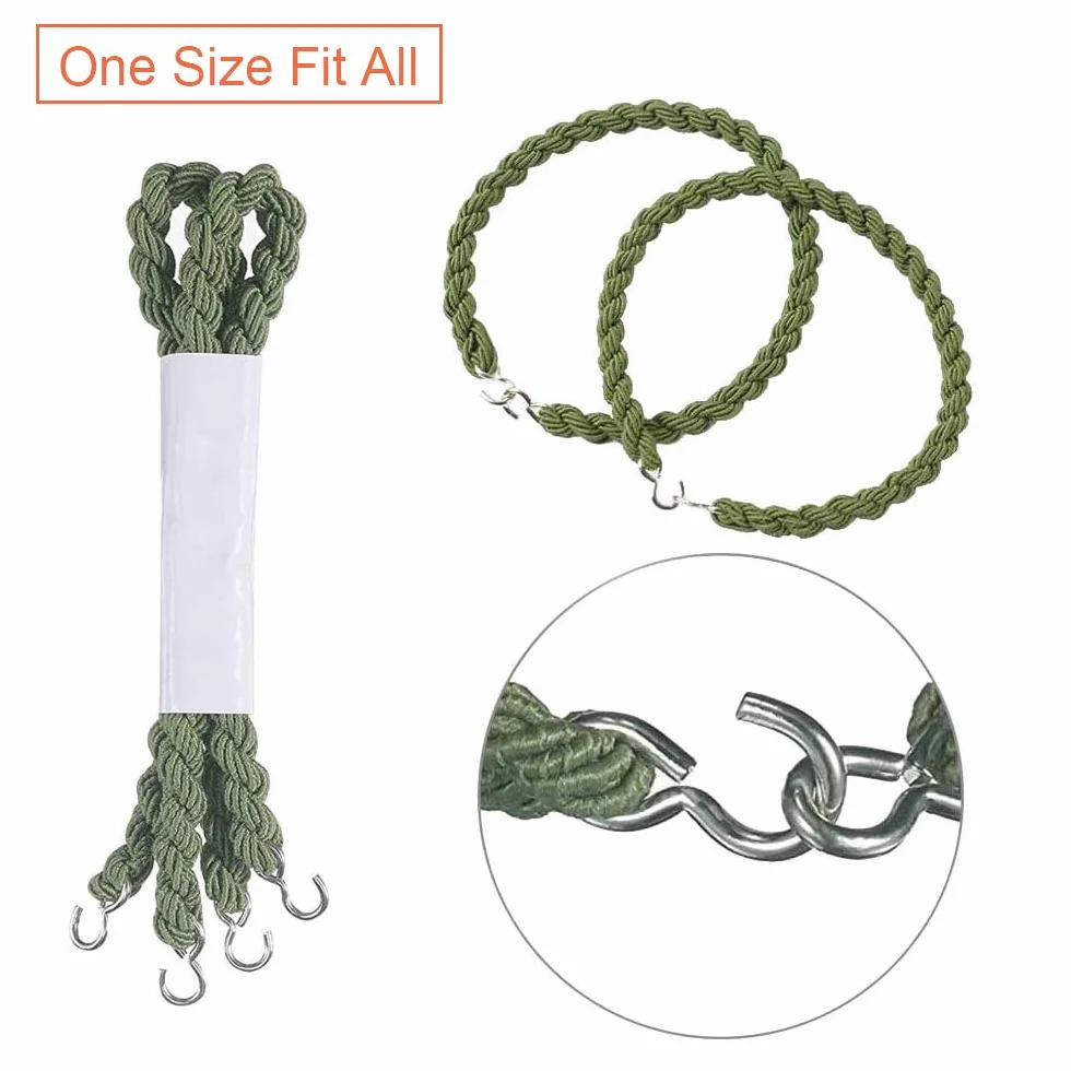 Militar Grado Arranque Bandas Correas Elásticas para Botas 6 Pares Blousing Ligas Verde