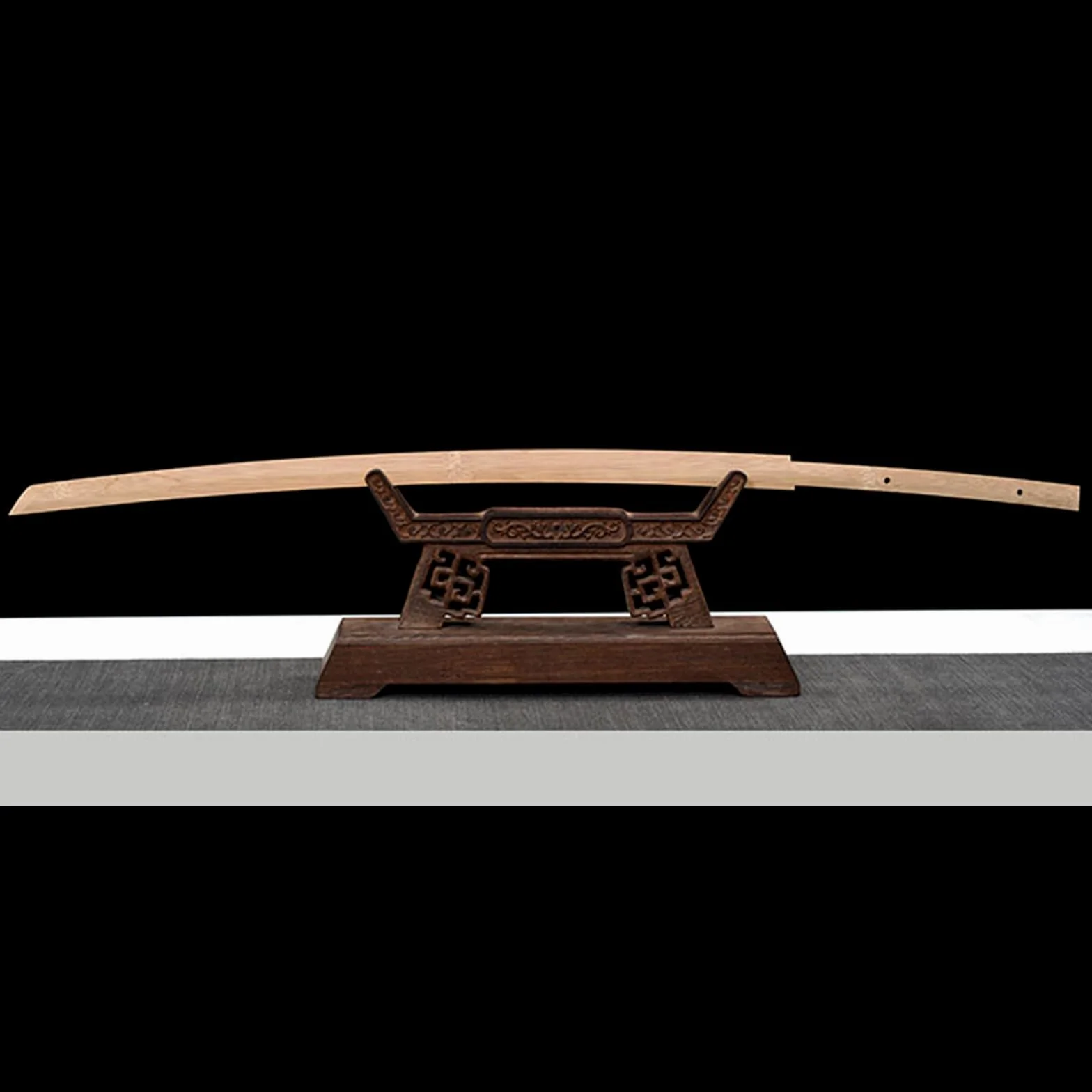 Katana Japonesa de Bambú 103 cm Espada Samurái Tradicional de Madera Bokken Artesanal para Entrenamiento de Kendo
