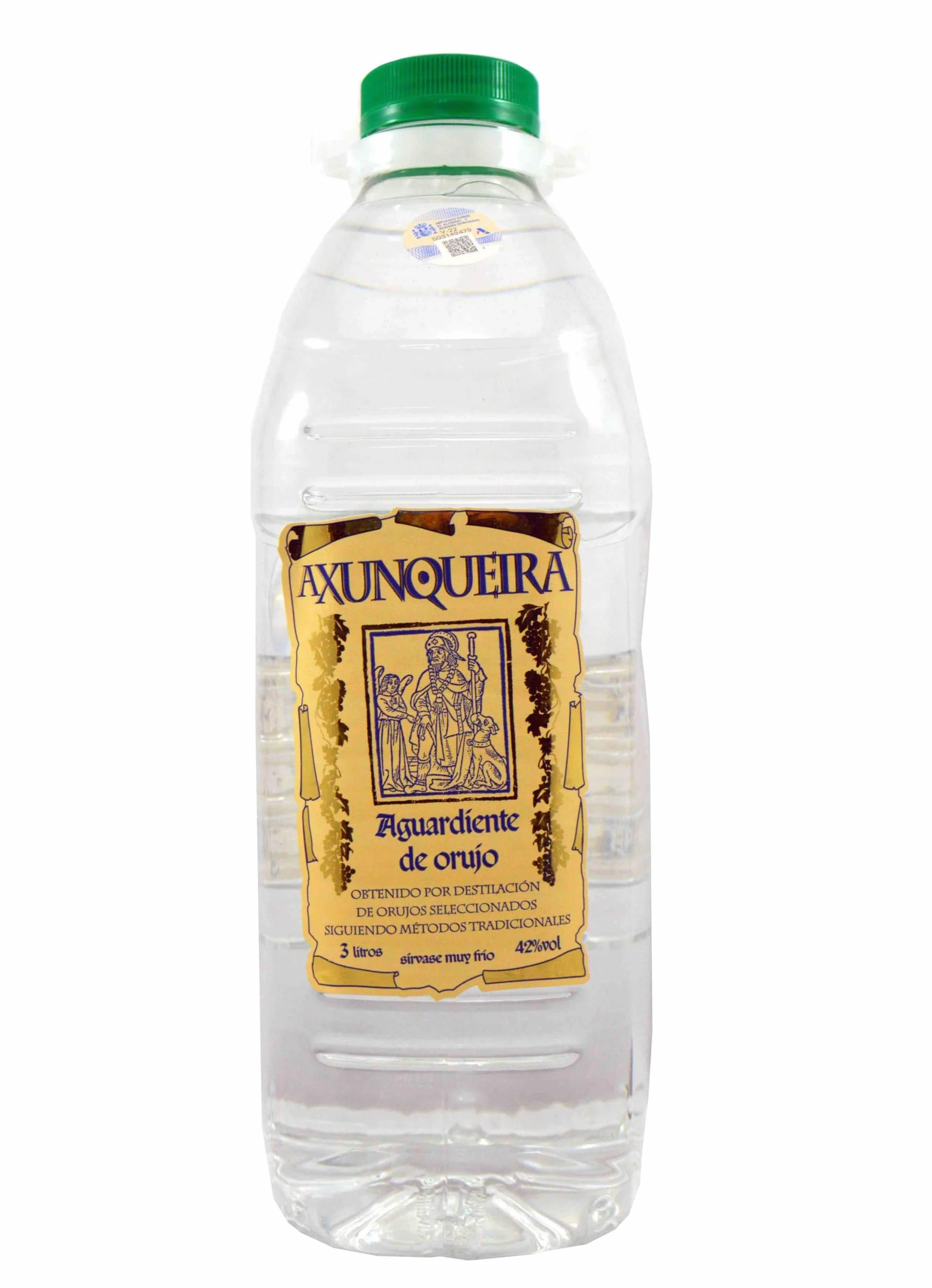Aguardiente de Orujo Axunqueira 3 L
