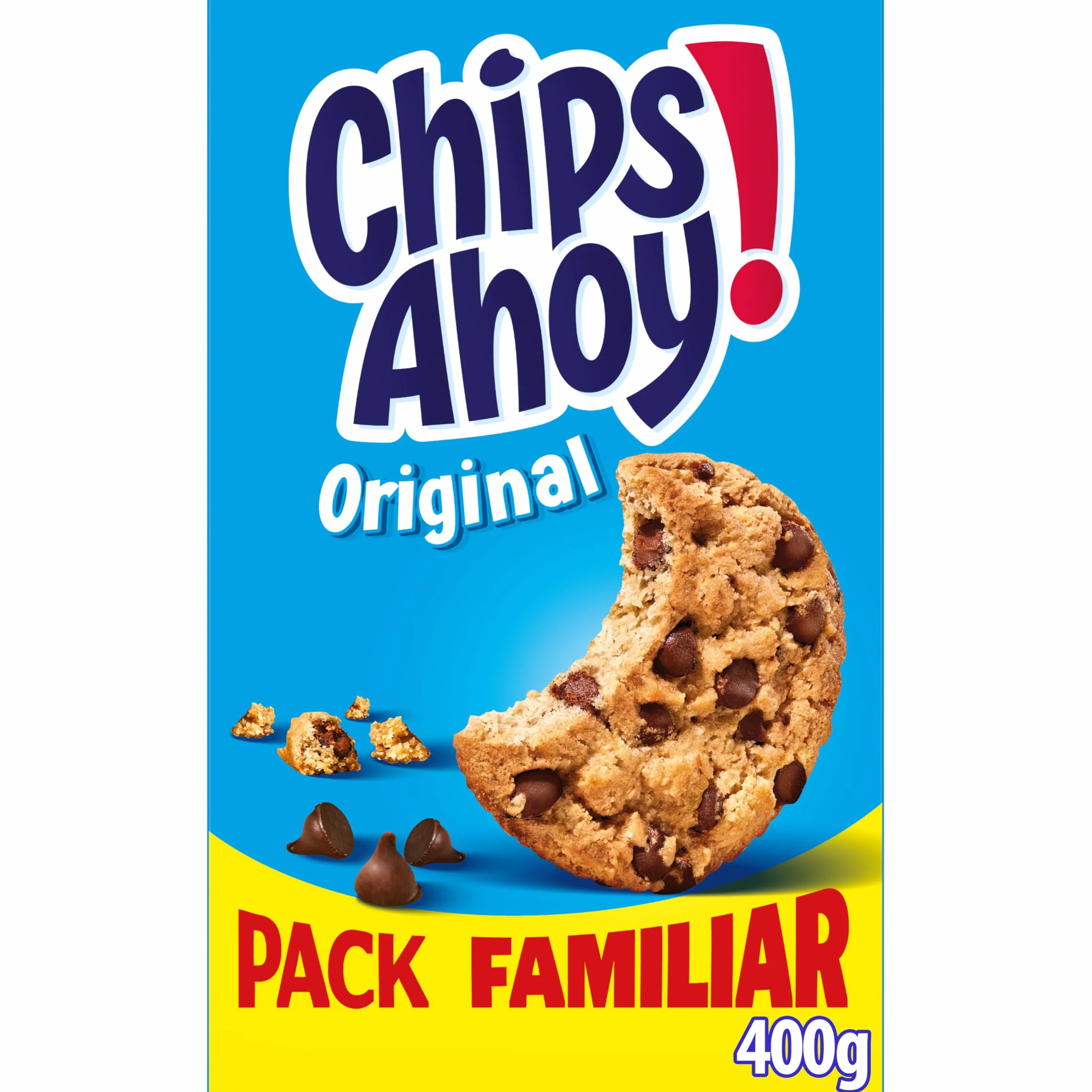Chips Ahoy Original Galletas con Pepitas de Chocolate, Pack Familiar 400 g