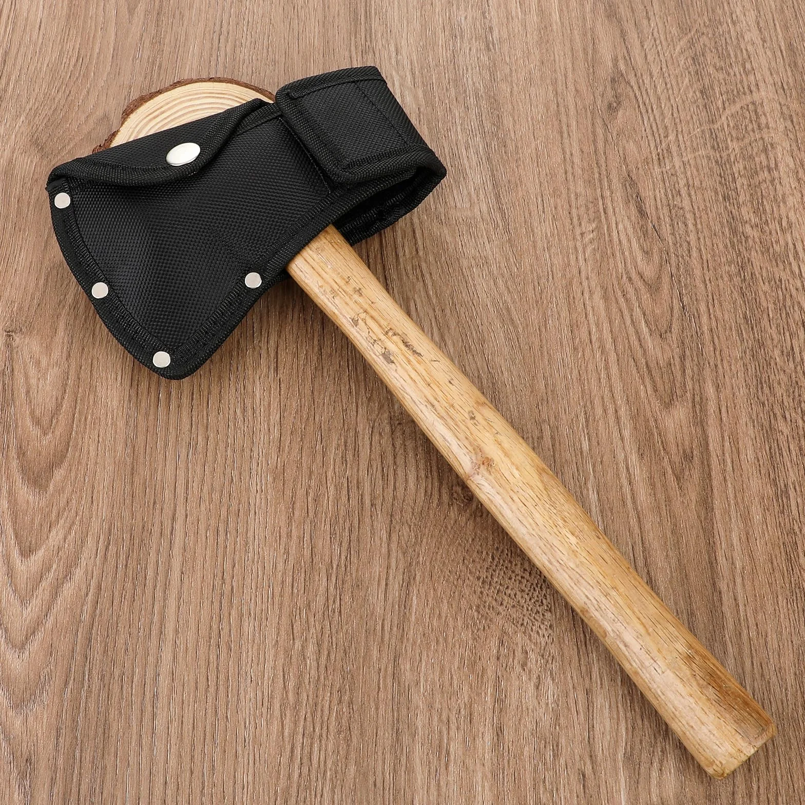 Molain Hatchet Sheath, Axe Head Cover for 1-1/4lb Axe, Double Snap Hatchet Blade Protector
