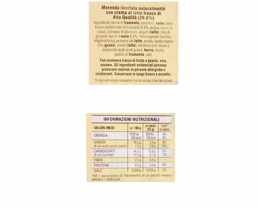 Flauti Latte *Leche 100% italiana - MULINO Bianco - Paquete de 280 g (3)