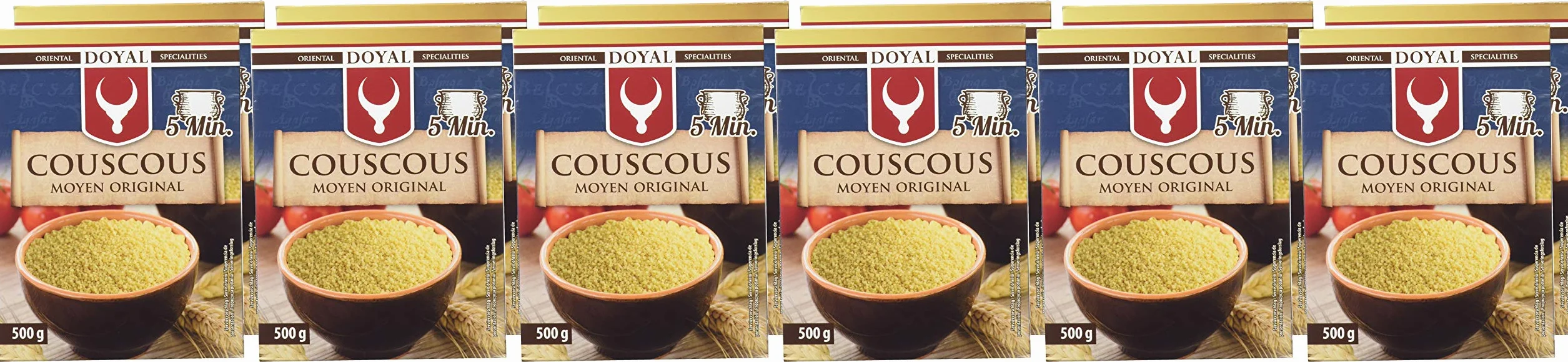 Doyal, Cuscús - 12 de 500 gr. (Total 6000 gr.)