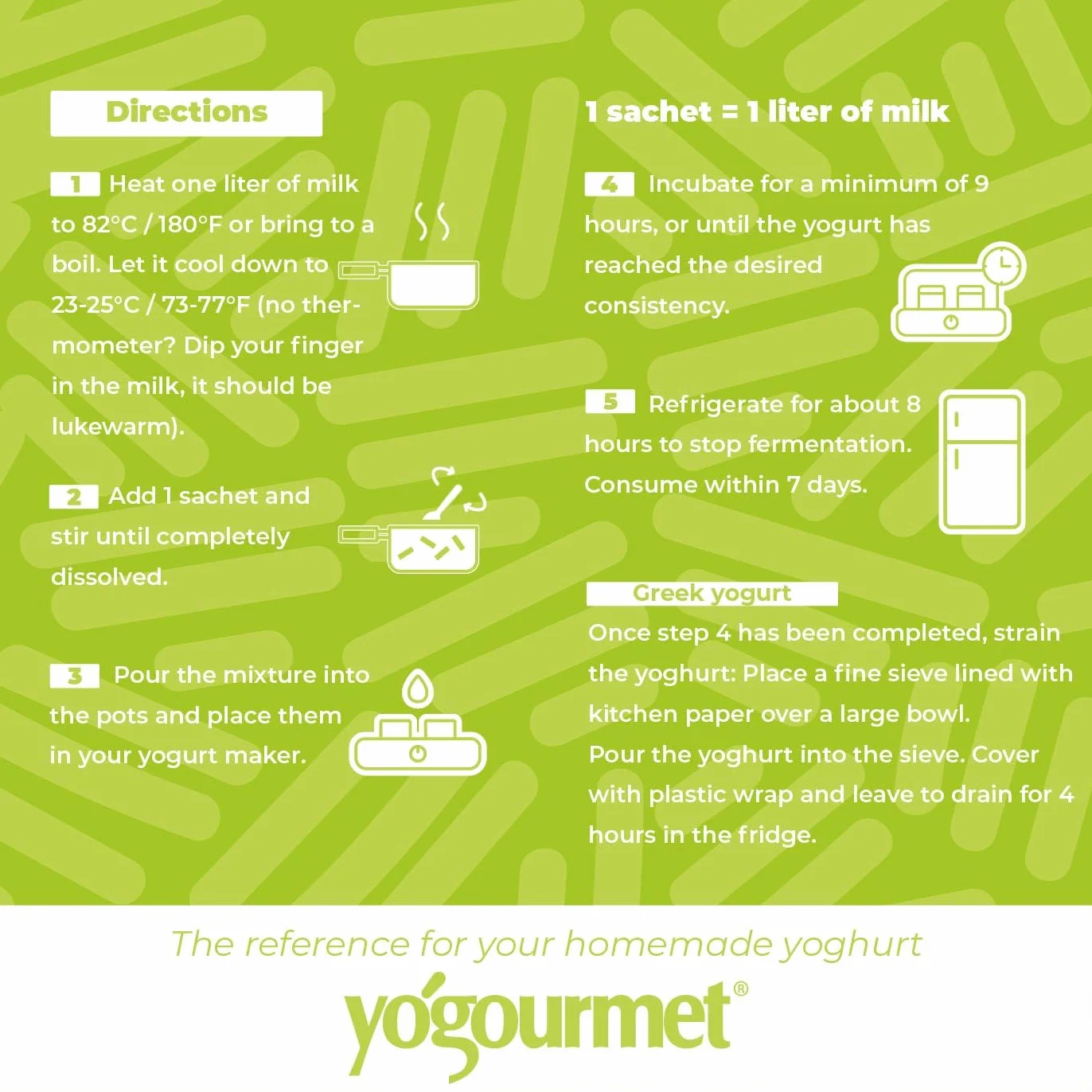 YOGOURMET Freeze-Dried Probiotic Yogurt Starter 1 oz (30 g)