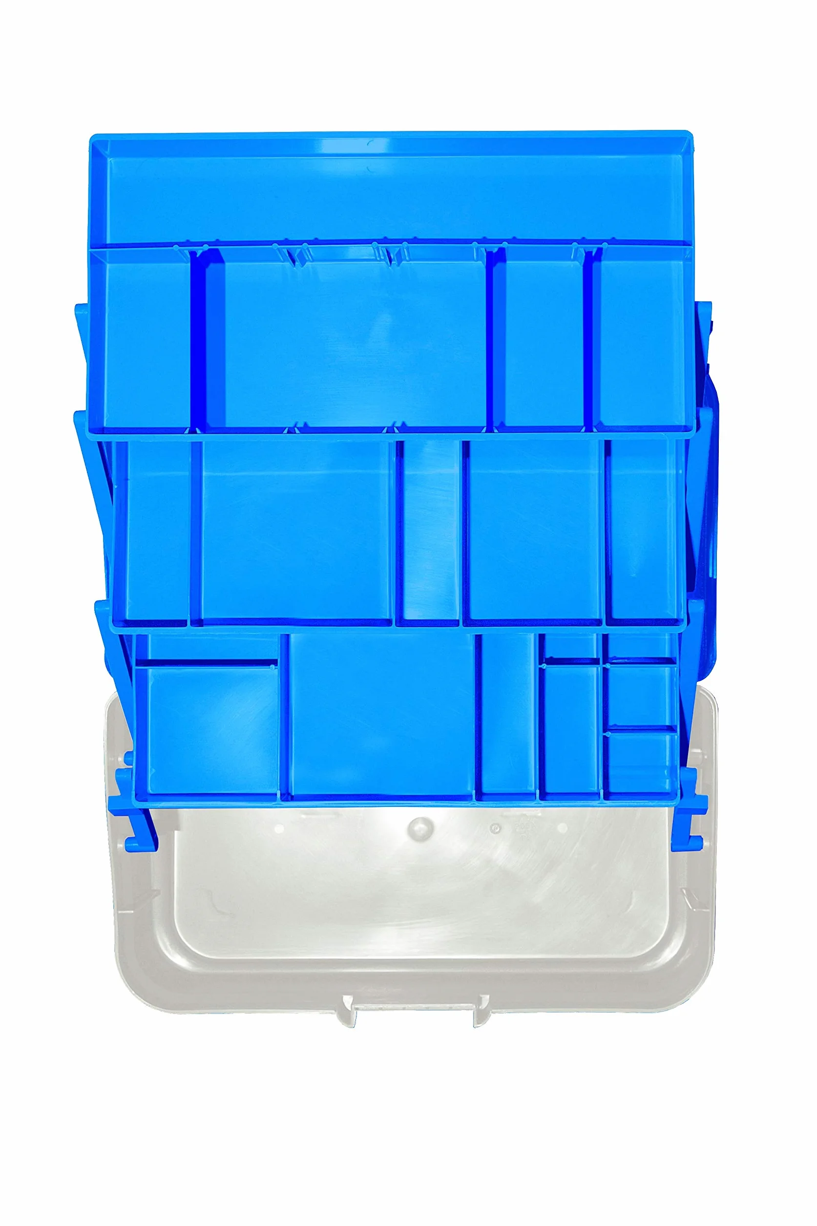 Maletín de Pesca Unisex Adultos 37 x 222 x 197 mm Blanco Azul
