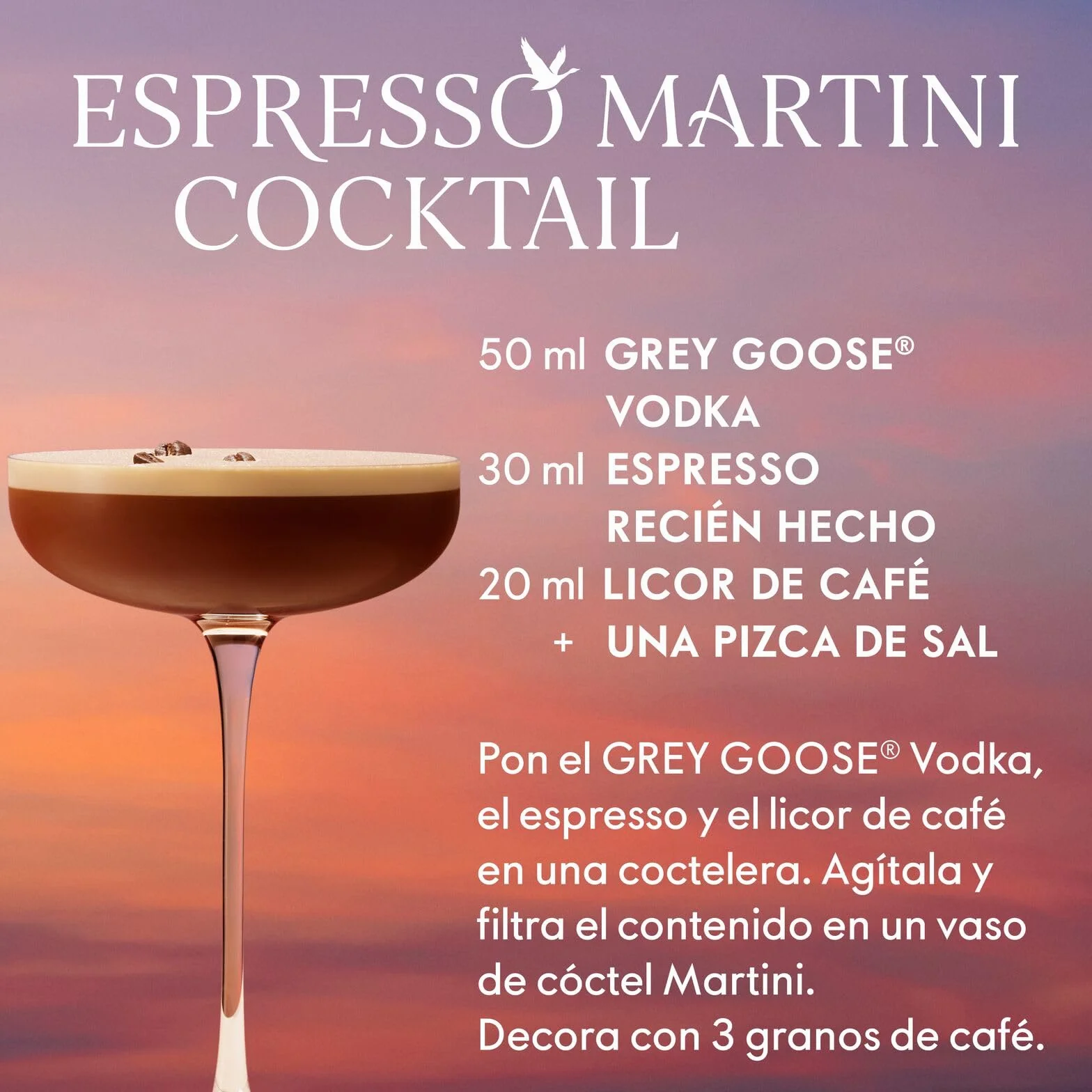 GREY GOOSE vodka premium francés 40% ALC. 1 l