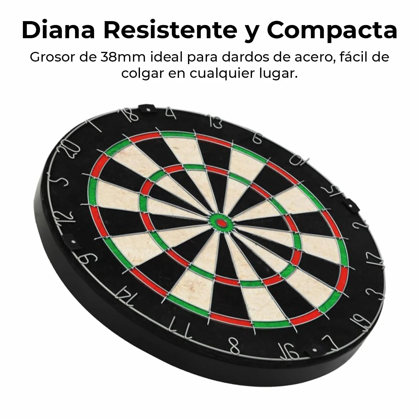 Diana de Dardos Sisal Profesional CANNON 6 Dardos Plástico Punta Metal Juegos Entretenimiento Adultos