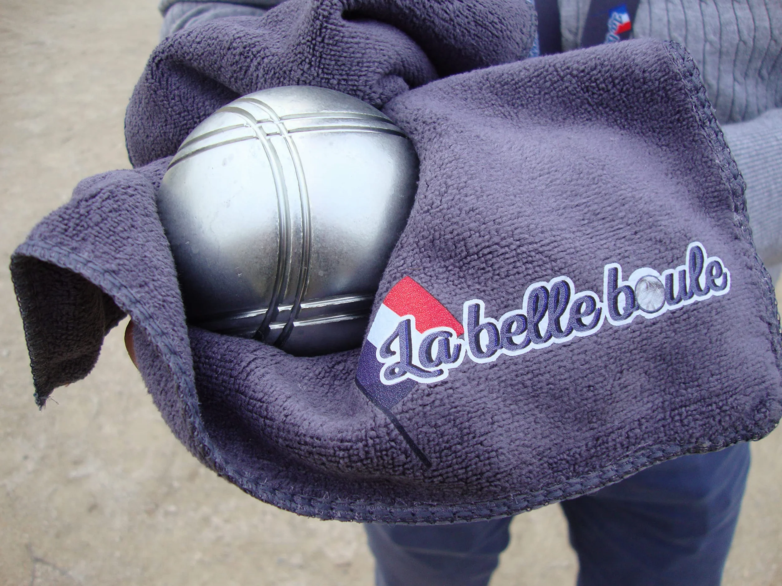 La Belle Boule Kit Recogebolas de Petanca Magnético Paño Microfibra Imán Neodimio Ultra Potente