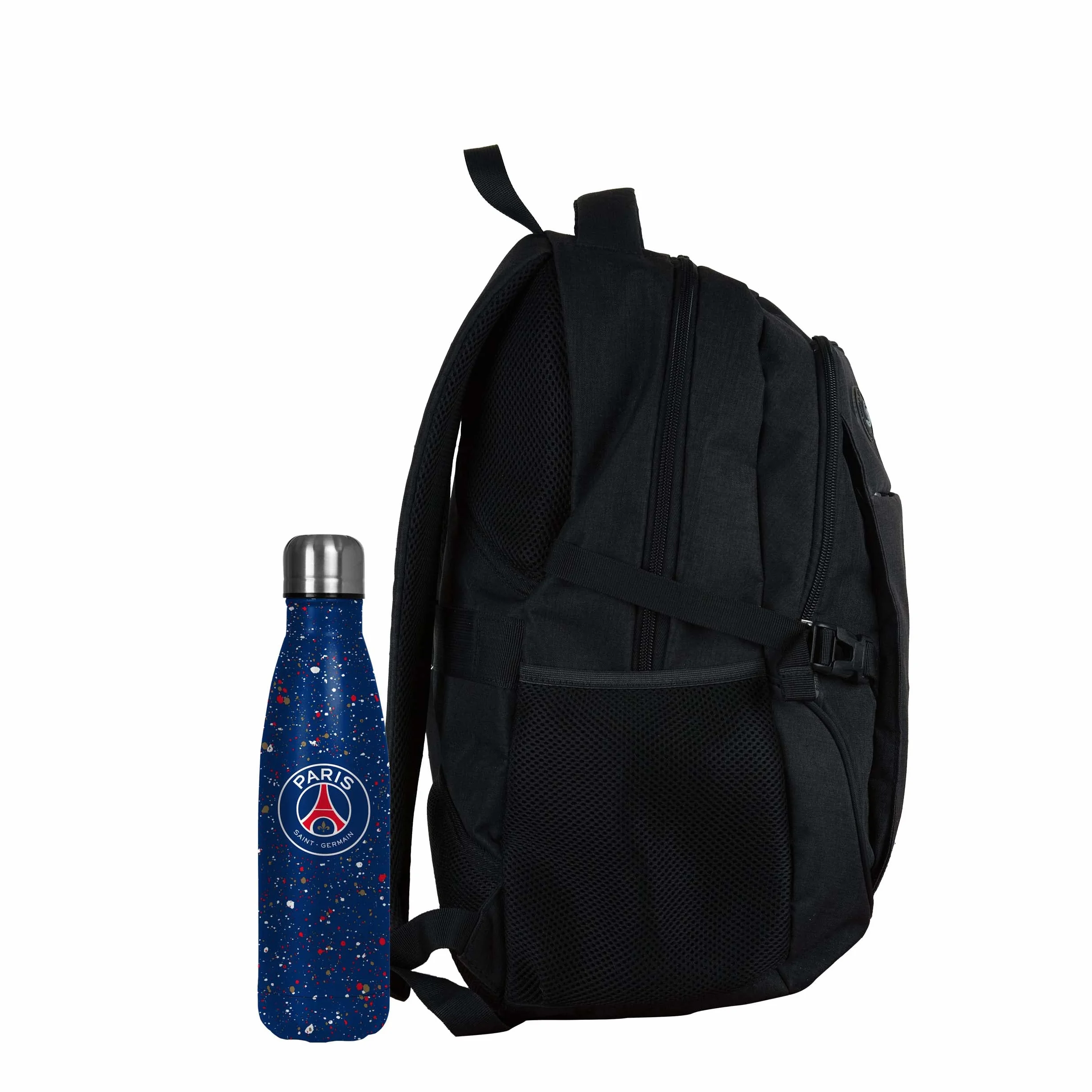 Paris Saint-Germain FC Paint-Splatter Cool Botella 500 ml