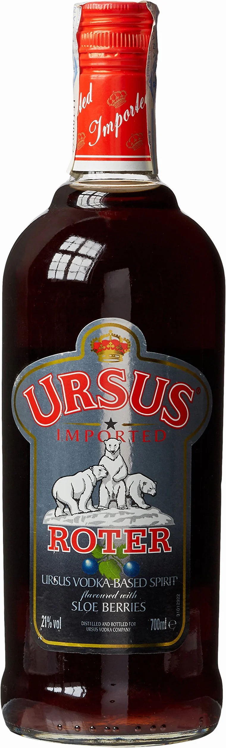 Ursus Roter Vodka - 700 ml