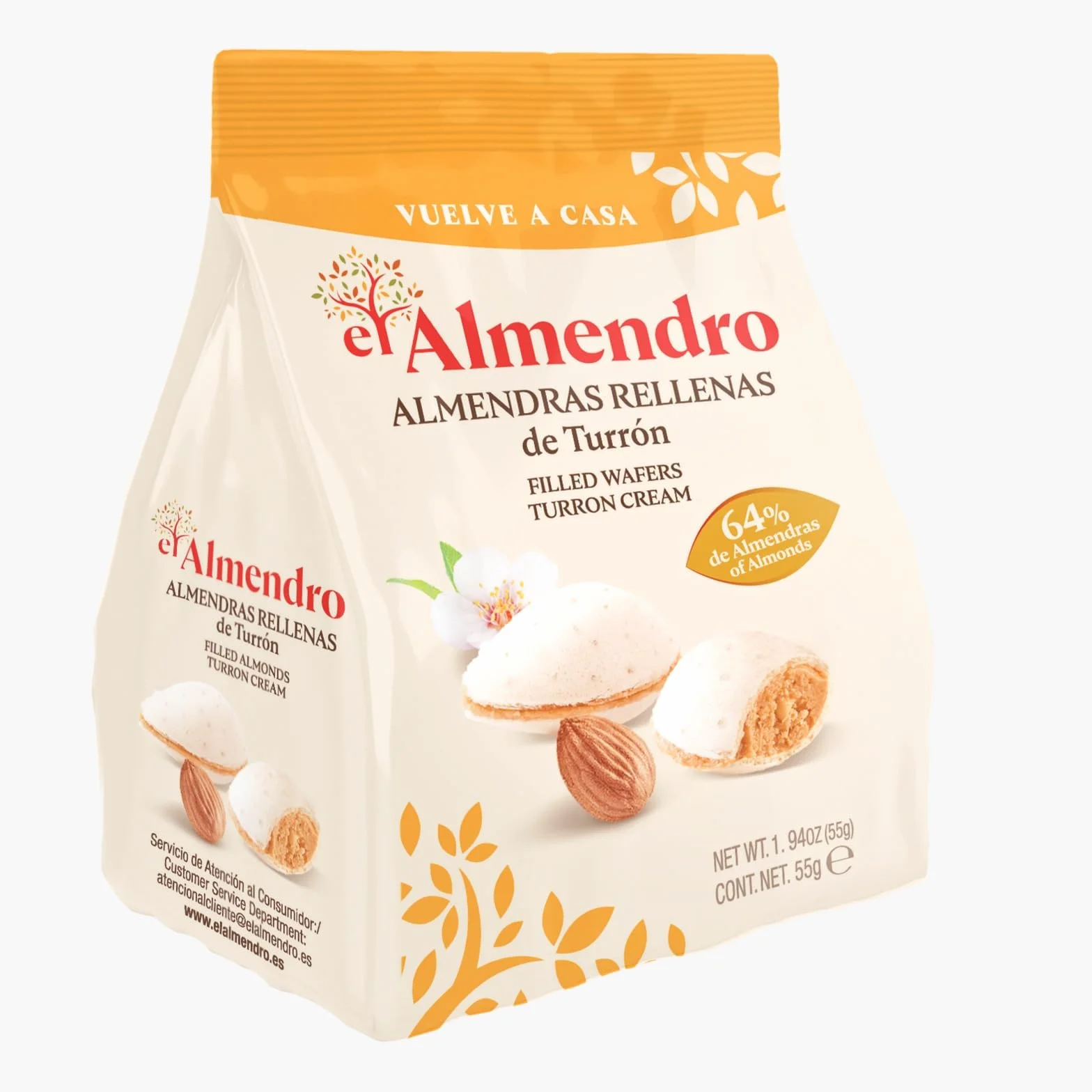 Almendras Rellenas 55g