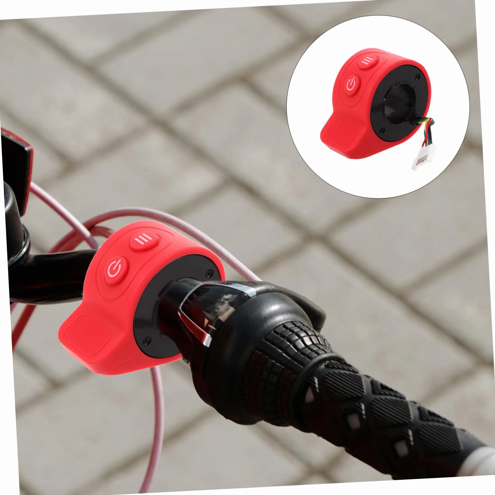 KICHOUSE Acelerador De Dedo para Patinete Eléctrico Universal