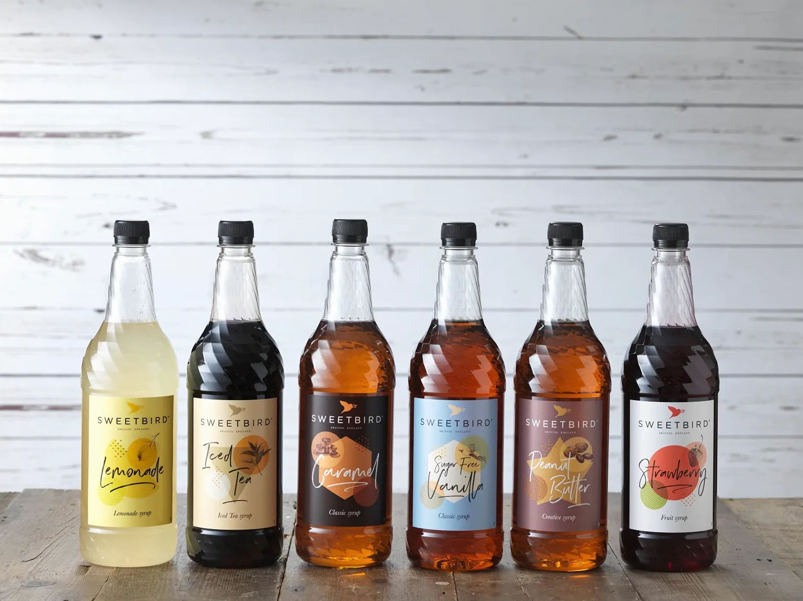 Sweetbird Jarabe de vainilla sin azúcar, 1 L