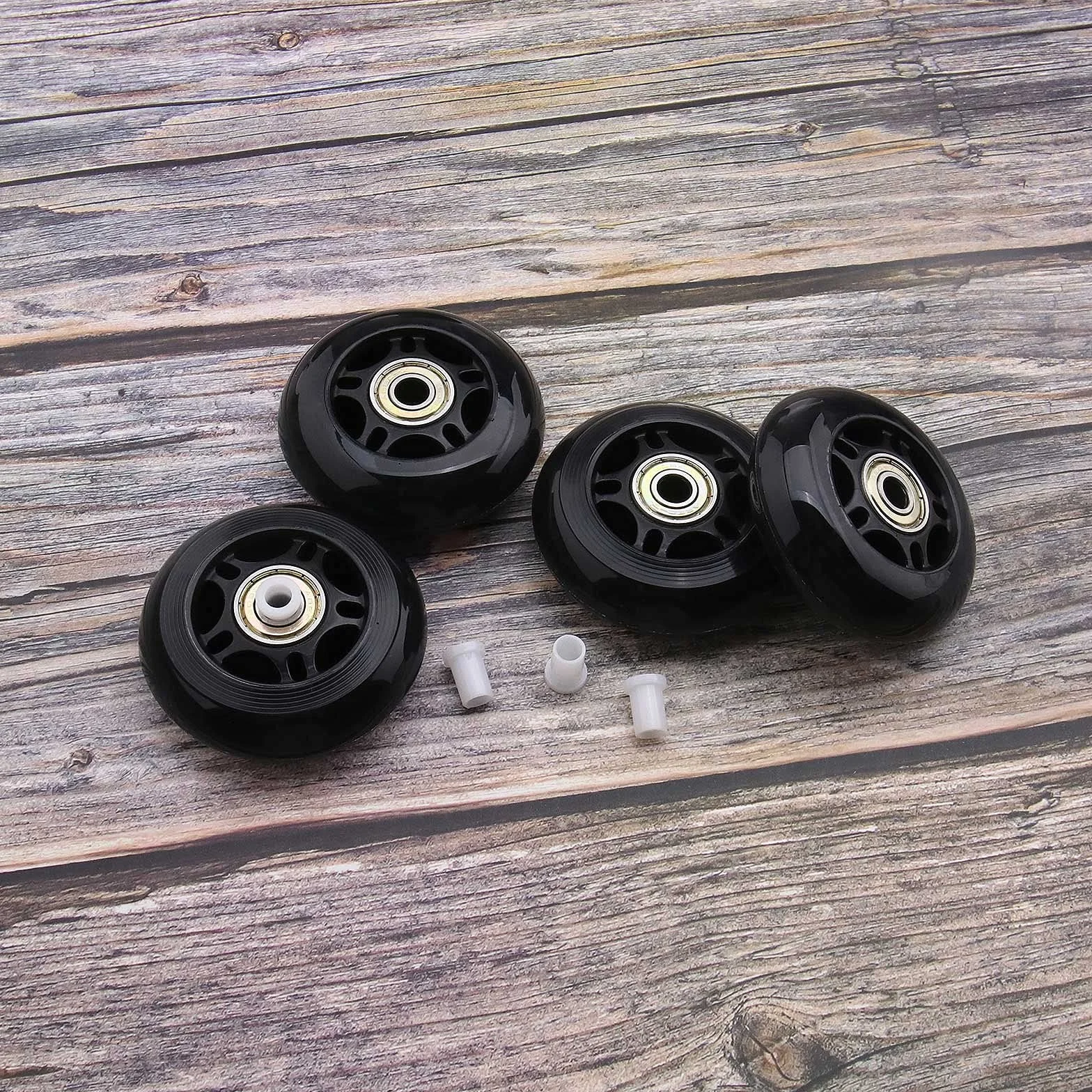 ECSiNG 8 Piezas Patinaje 70mm 82A Rodamiento ABEC-7 608ZZ para Niños Niñas Interiores Exteriores