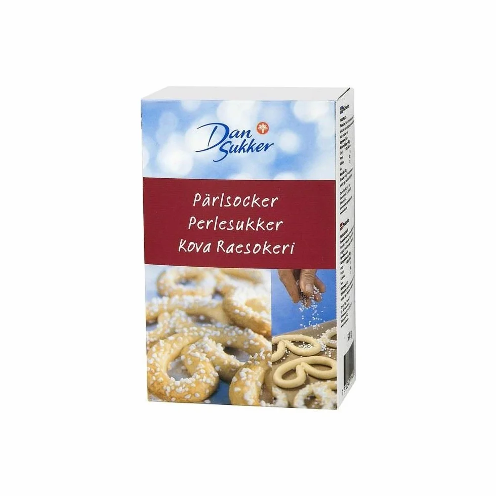 Dansukker Parlsocker Azúcar Perla Gruesa (500g) (Paquete de 2)
