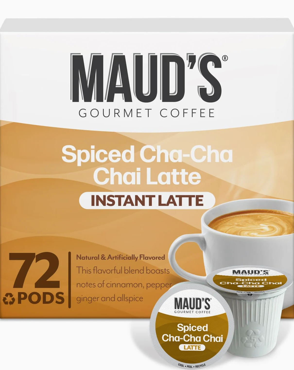 Maud's Cha Cha Chai especiado - 72ct