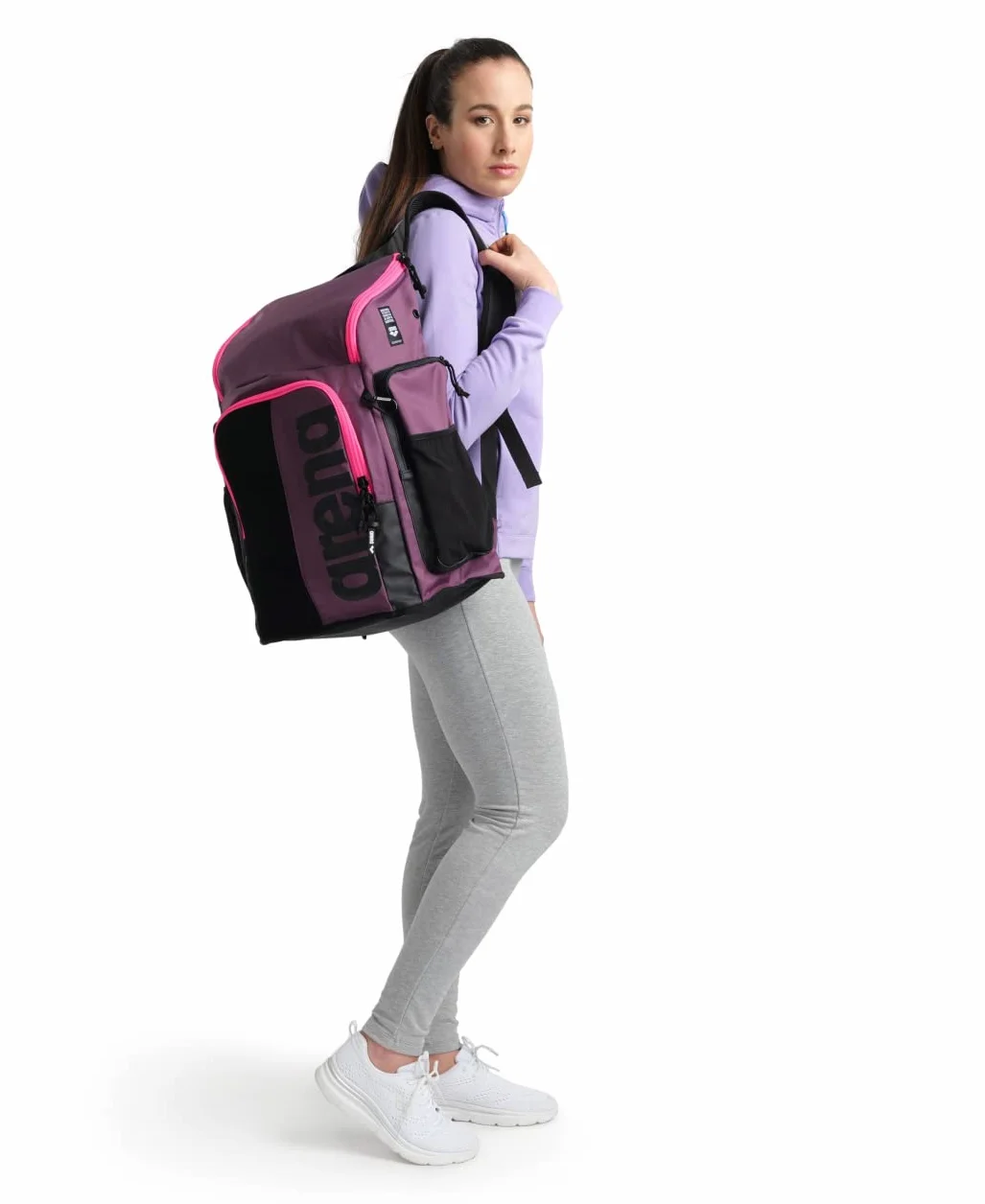Arena Spiky III 45 Mochila para Piscina Natación Deporte, Tejido Repelente al Agua, 45 Litros