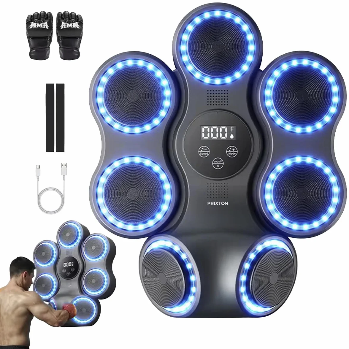 PRIXTON Máquina de Boxeo Musical Combat