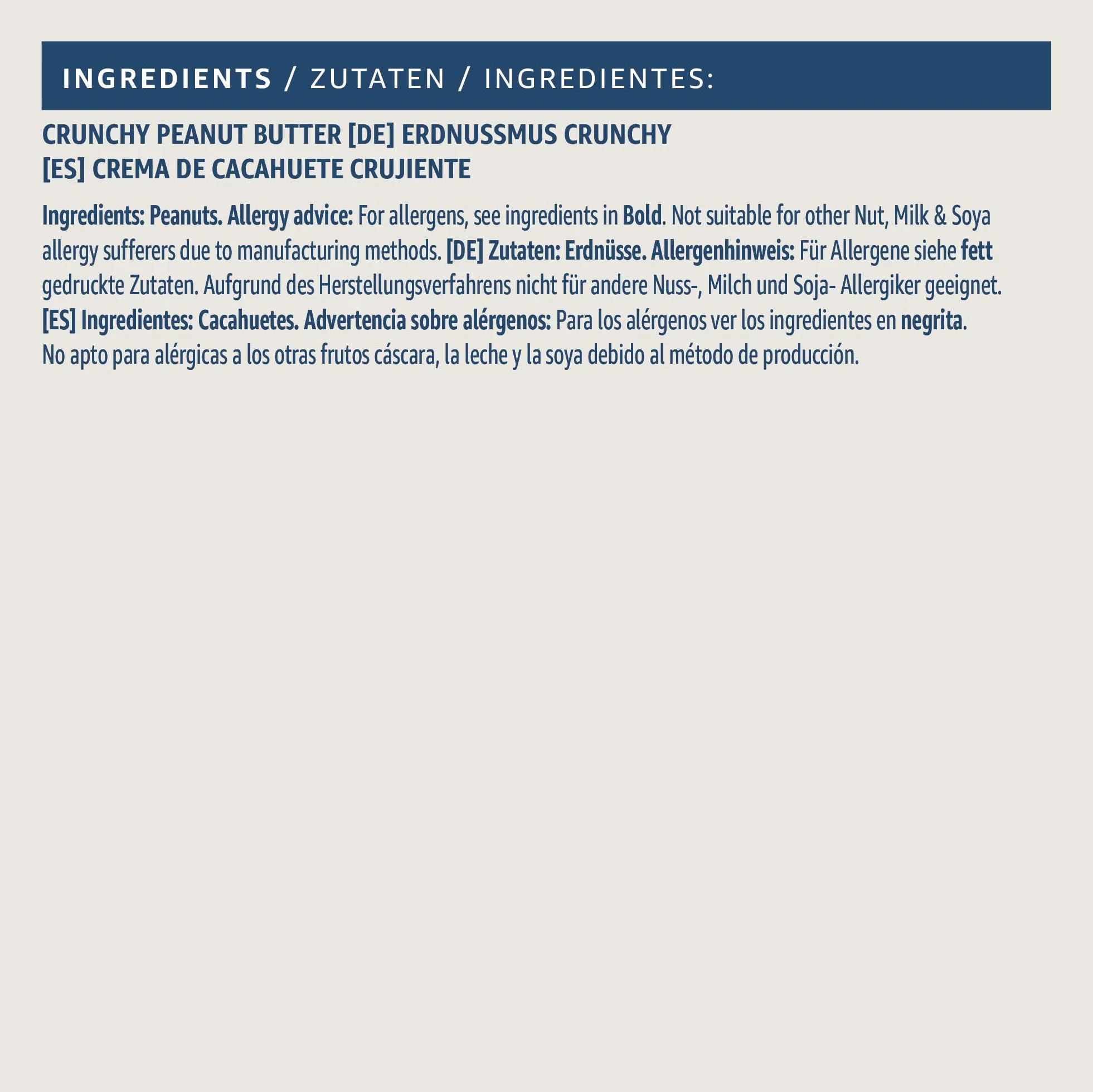 by Amazon Crema De Cacahuete Crujiente, 340g