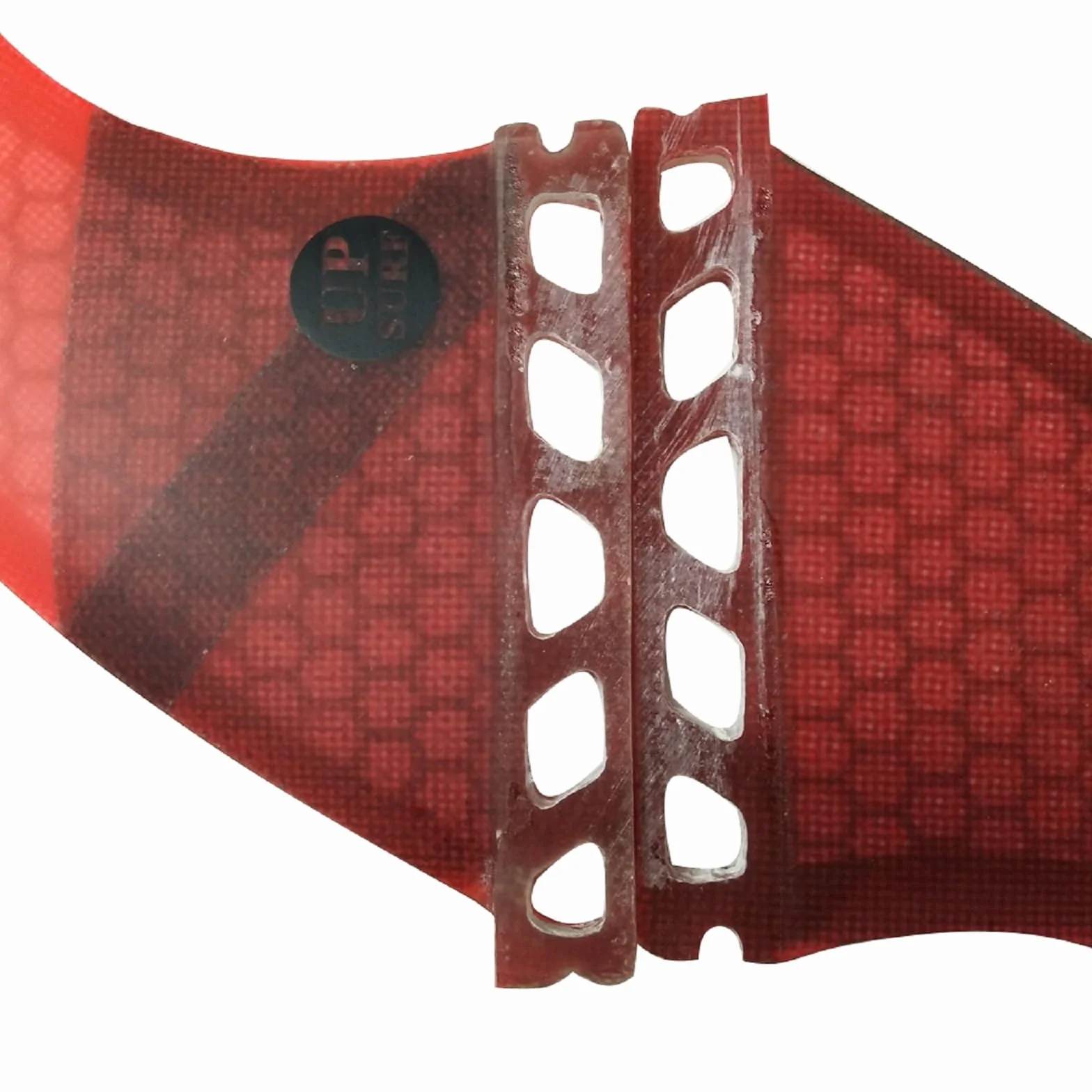UPSURF Tabla de Surf Aletas Base Fibra de Vidrio Tri Fin Thruster Set