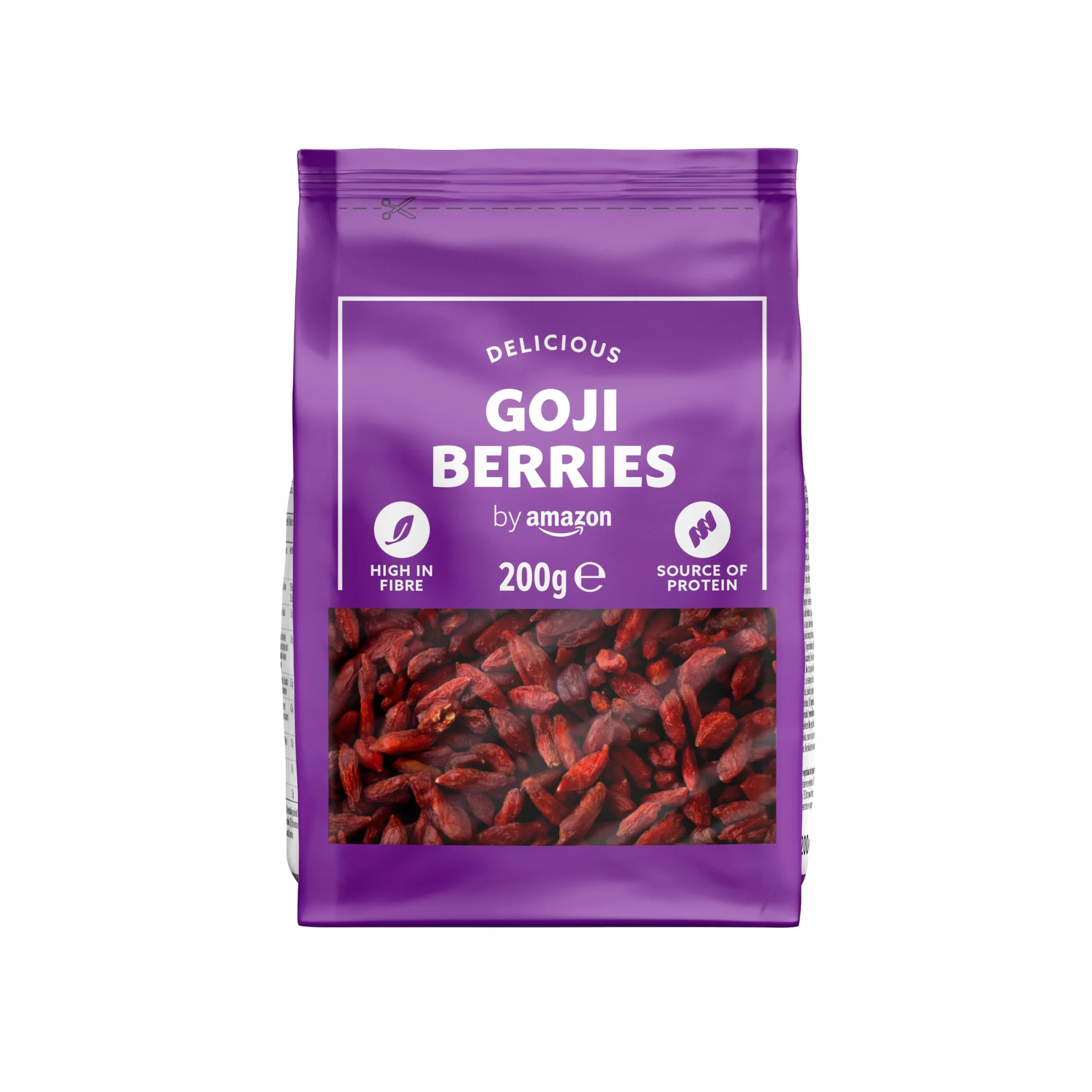 by Amazon Bayas de goji deshidratadas, 200 g