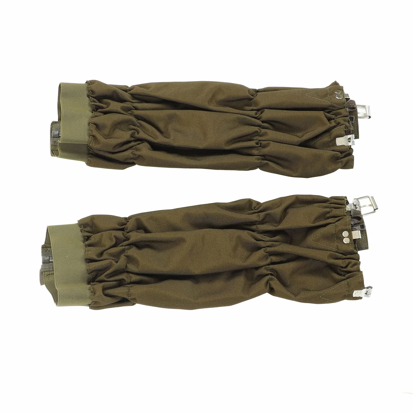 Changor Polainas de Entrenamiento Cremallera con Hebilla Automática Ajustable Transpirable Dureza Fuerte Adherencia Fuerte para Montañismo