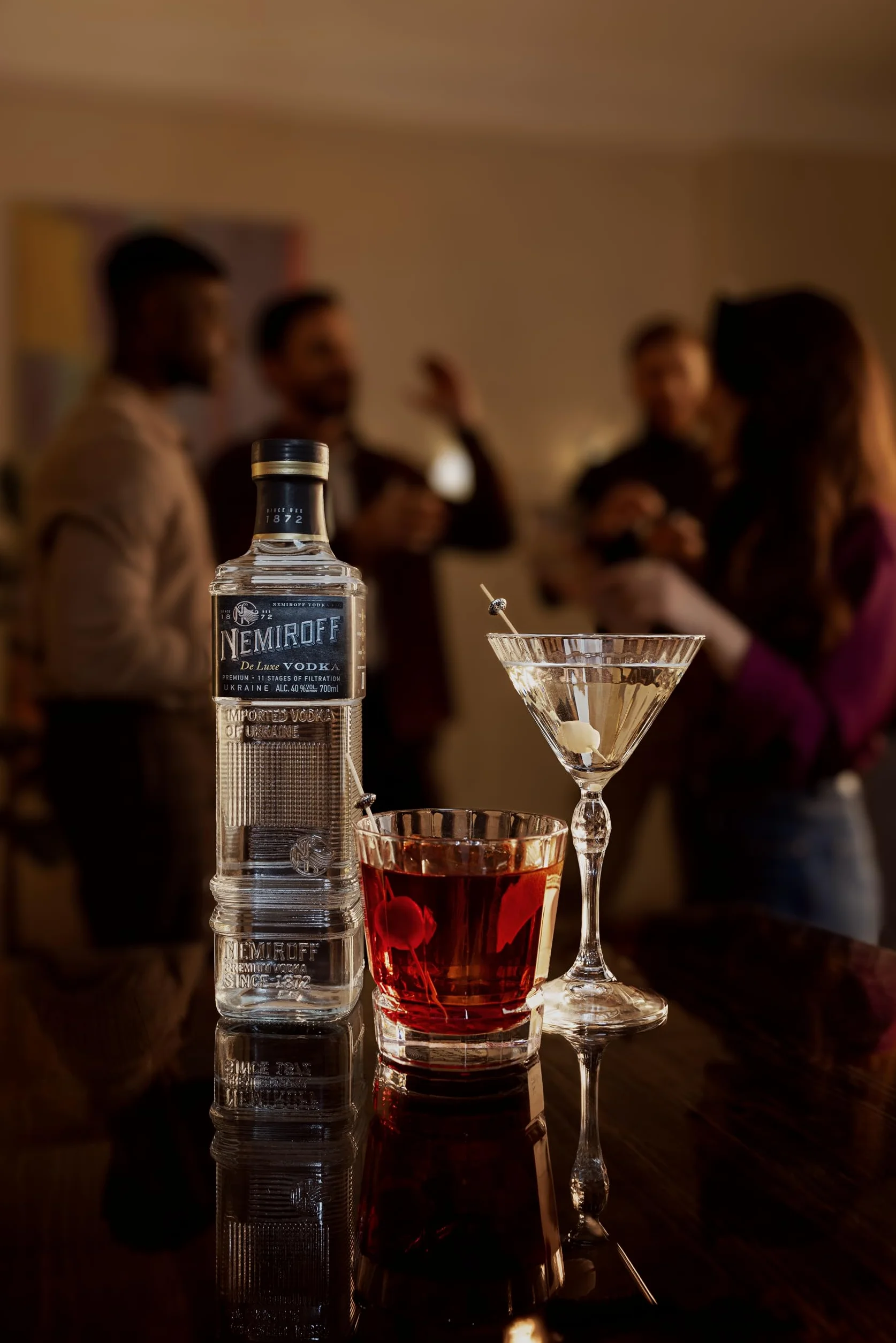 Nemiroff De Luxe Premium Vodka 40% Vol. 0,7l