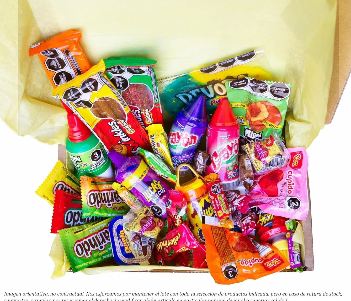 TLT FOODS Lote Dulces Mexicanos – Pack Variedad Chuches Mexicanas Picantes, Candy Box Snacks Mexico, Chamoy, Pelon Pelo Rico, Pulparindo, Tamarindo