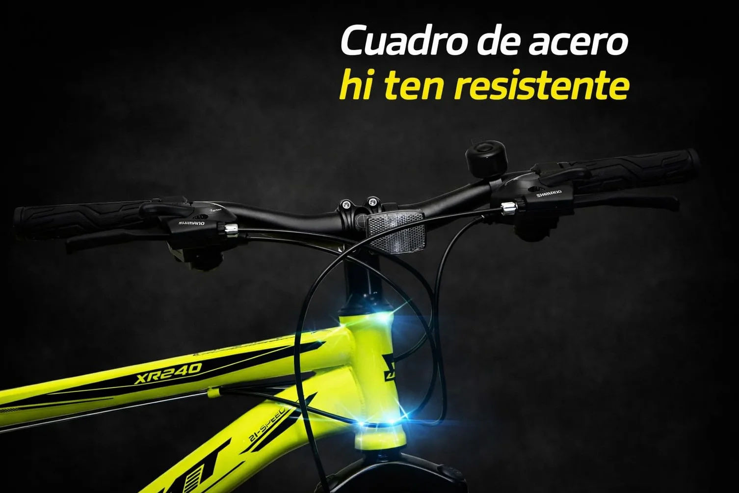 Bicicleta 24 Pulgadas Niño 8-12 Años 21 Velocidades Shimano Suspensión Delantera