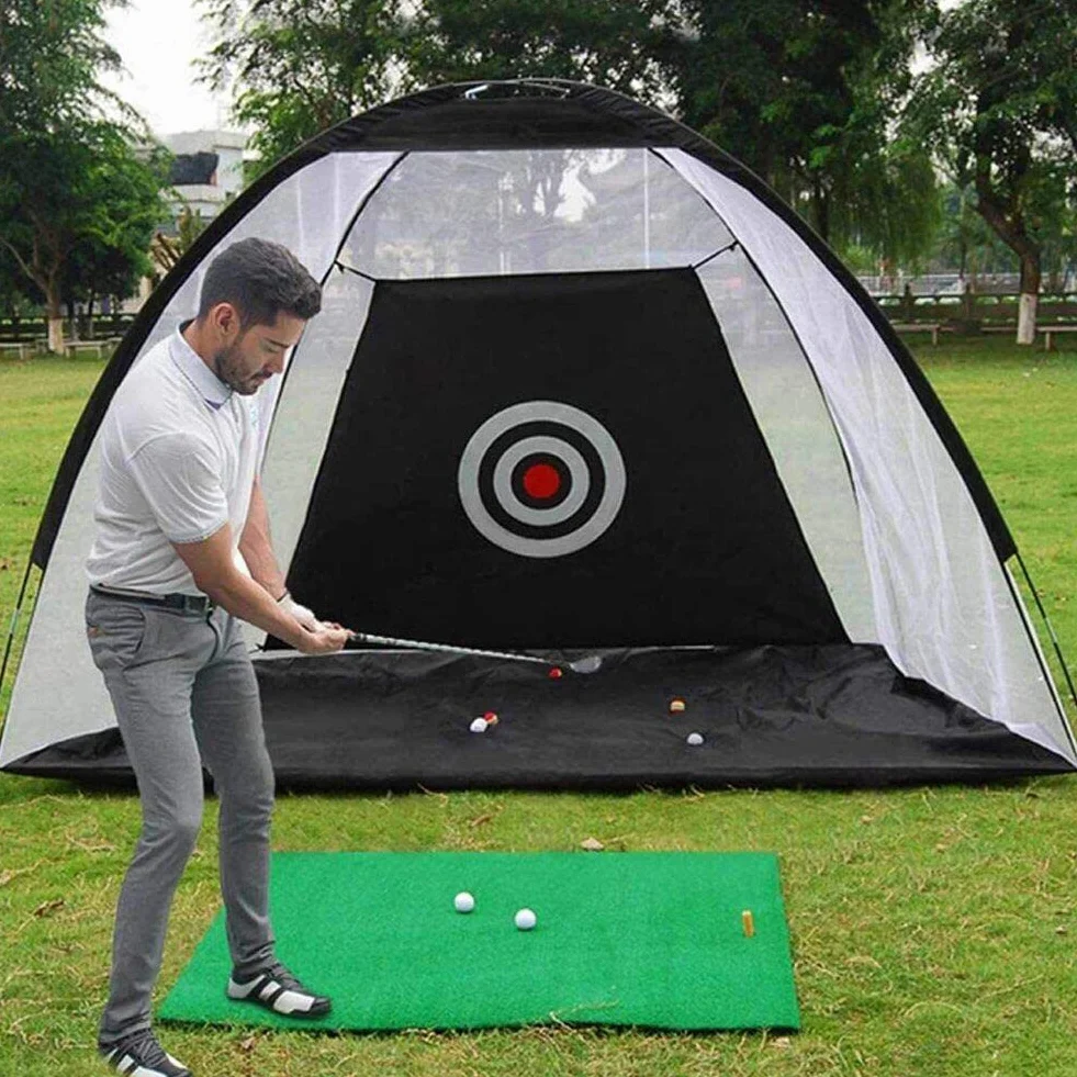 Golf Golf Golf Práctica De Golf Tienda De Campaña Neta Golf Strike Cage Porthip Presh Mesh Mat Garden Suministros De Golf De Golf