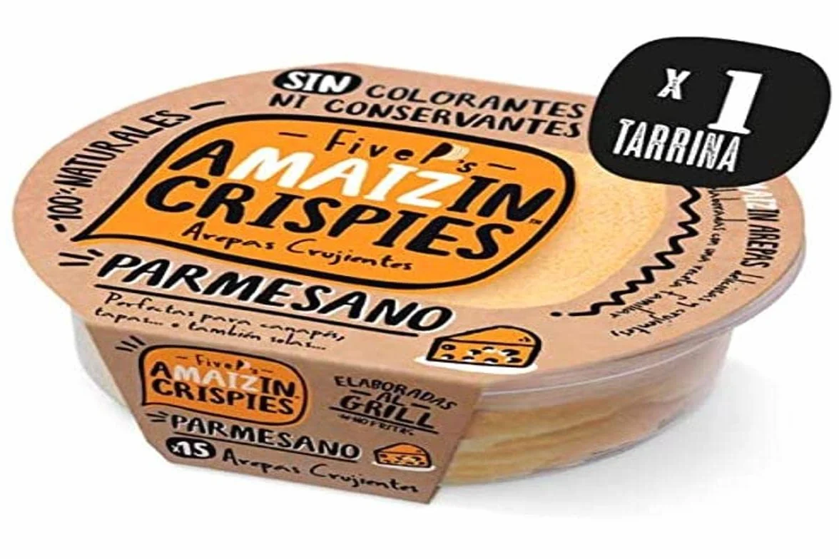 Amaizin Crispies Parmesano 15 Unidades 72 g