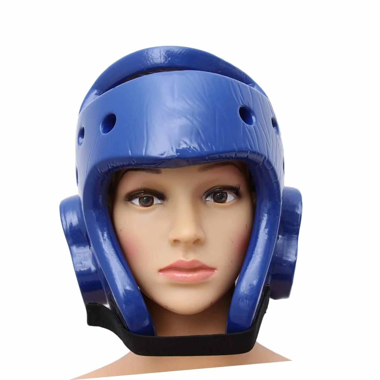 Happyyami Casco de Boxeo para Kickboxing Tocado Equipo de Protección Inflable Kinder Rojo