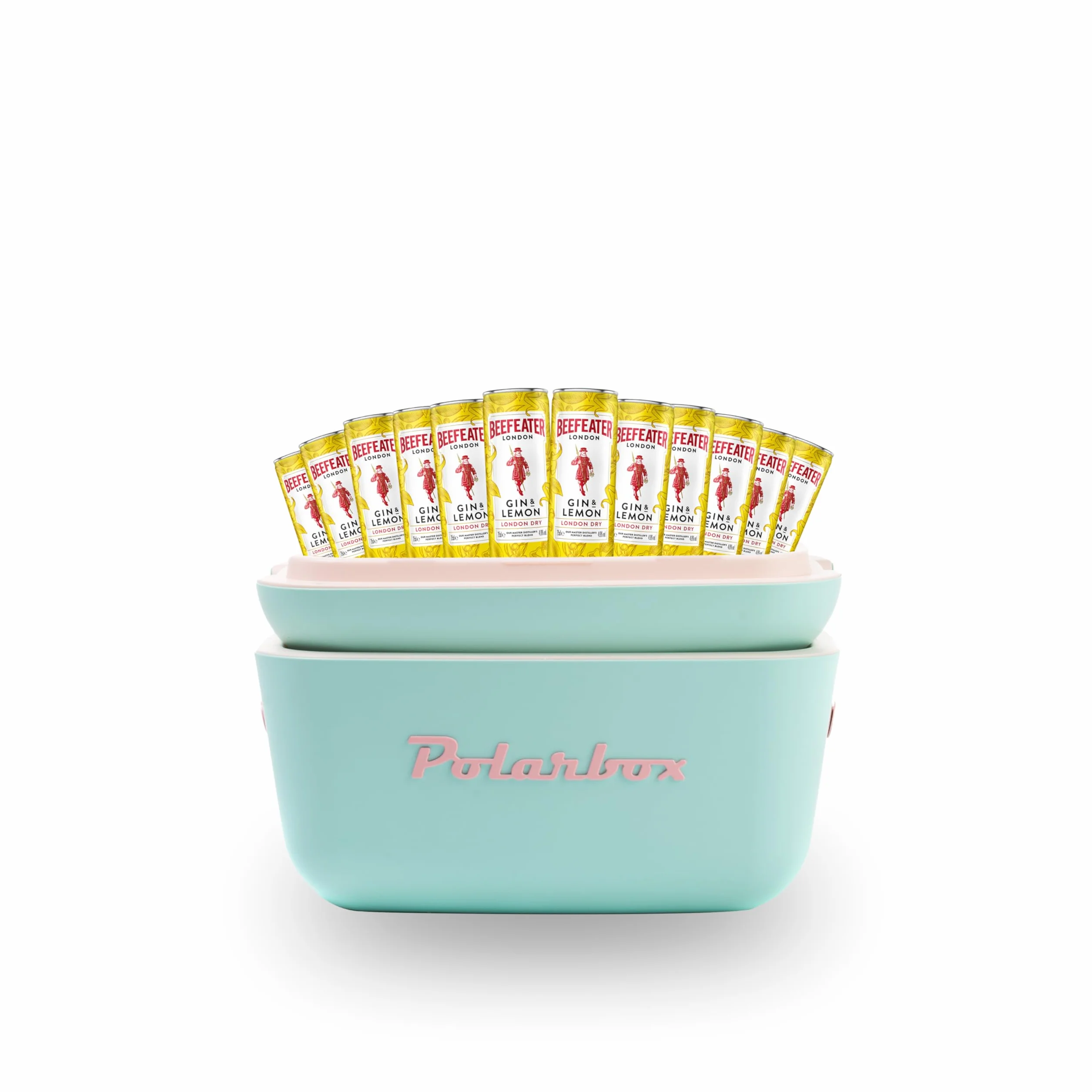Beefeater Gin&Lemon REDI Cóctel 12 unidades con POLARBOX de Regalo - 250 ml
